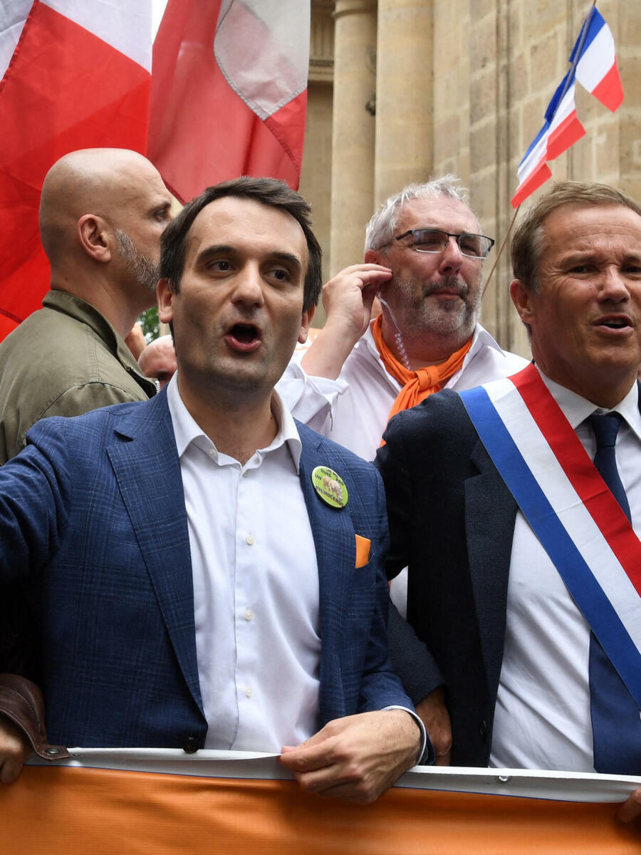 Manifestation Contre Florian Philippot en Bretagne : Une Soixantaine de Protests