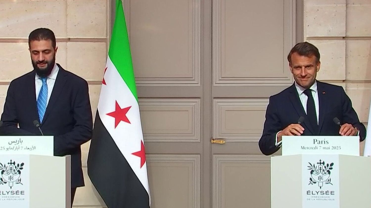 La France réceptionne le nouveau dirigeant syrien, un ancien jihadiste