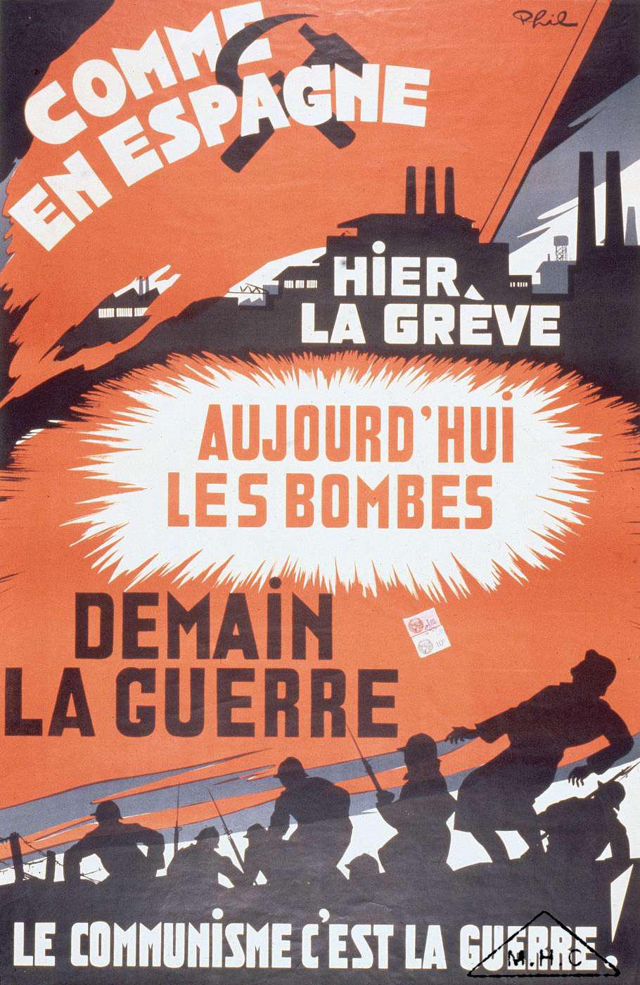 La France face à une guerre inutile : les Patriotes réclament la paix